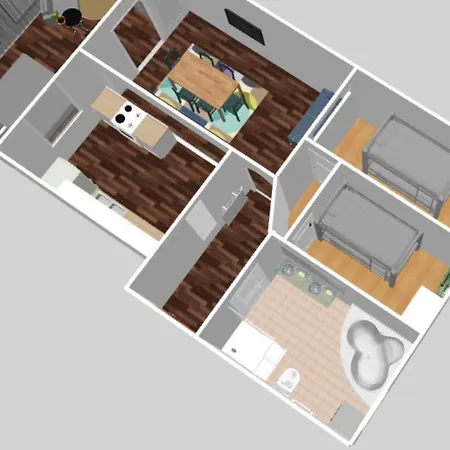 Humboldt 3 Schlafzimmer,wifi, Netflix Parken, Terrasse, Klimatisiert, Nähe Zentrum