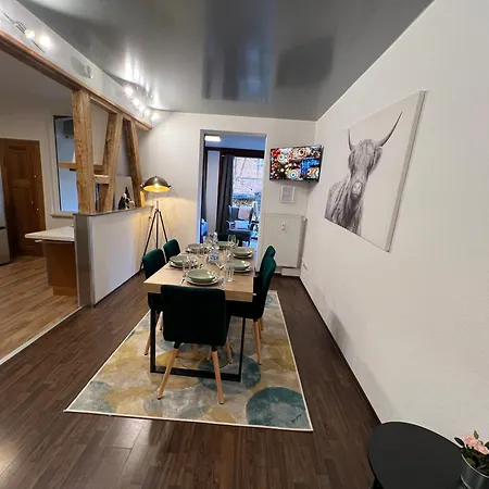 Humboldt 3 Schlafzimmer,wifi, Netflix Parken, Terrasse, Klimatisiert, Naehe Zentrum * Jena